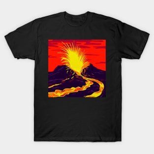 Hawaii active volcano T-Shirt